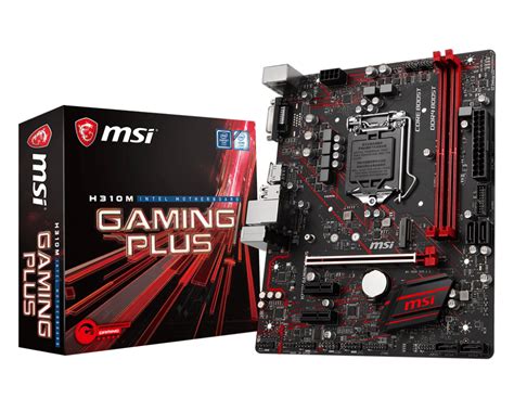 Specification H310m Gaming Plus Msi Global The Leading Brand In