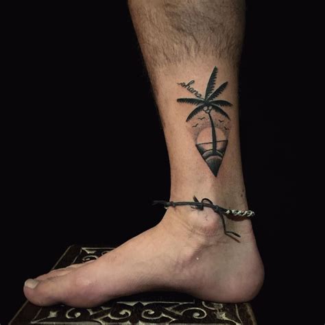 Miami tattoo co) this blackwork beach. 120+ Best Palm Tree Tattoo Designs and Meaning - [Ideas of ...