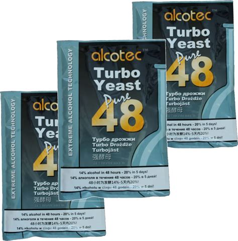 Amazon Com Alcotec Hour Turbo Yeast Grams Pack Of