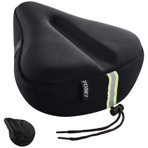 Buy Yosky Wide Gel Bike Seat Cover 11 Inches X 10 Inches Extra Large Bicycle Seat Cover