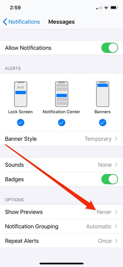 How to turn off text message previews on your iPhone, to help keep your ...