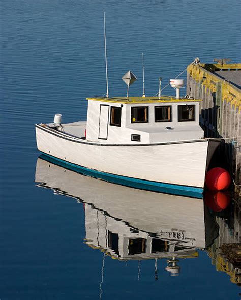 Newfoundland Canada Atlantic Ocean Fishing Boat Stock Photos Pictures