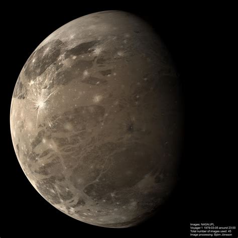 Courtesy Of Nasa And Jpl This Amazing Picture Of The Jovian Moon