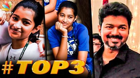 Vijays Daughter Makes It To Top 3 Divya Saasha Hot Cinema News