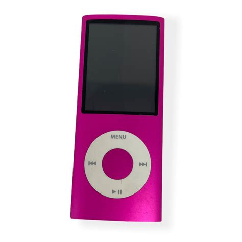 Apple Ipod Nano 4th Generation 8gb Pink Mp3 Player Like New