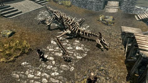 Dragon Skeleton Glitches At Skyrim Nexus Mods And Community