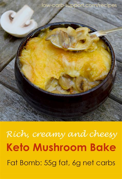 (some dishes, such as puddings, may result in. Keto Mushroom Bake
