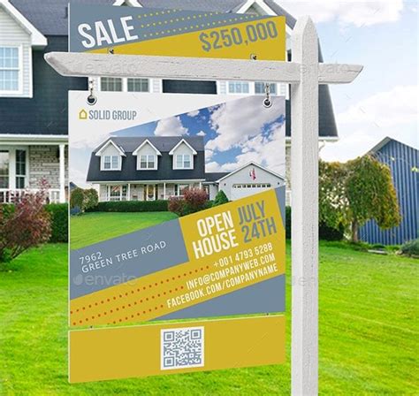 Free 15 Best Real Estate Signs Examples And Templates