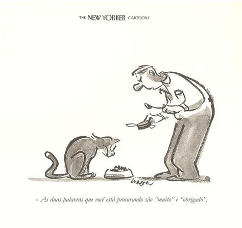 São As Vozes Que Mandam Cartoons Gatos New Yorker