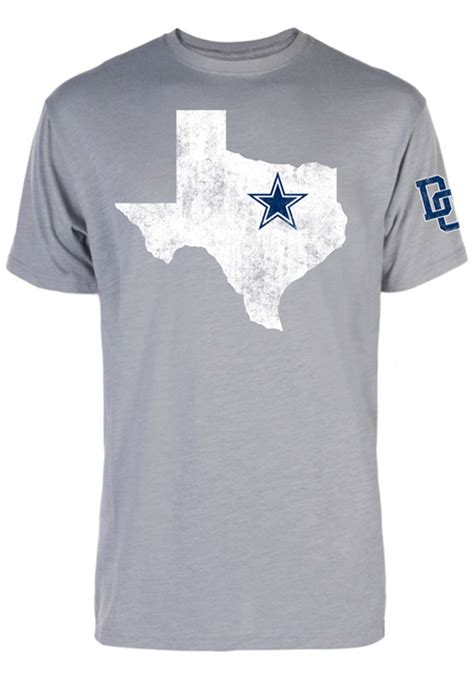 They kicked off their inaugural season as a member of the professional arena soccer league on november 3, 2012. Dallas Cowboys Grey Texas Star Slub Short Sleeve Fashion T ...