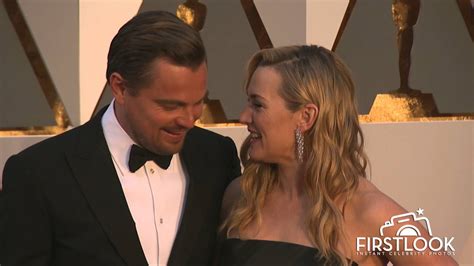 Kate Winslet And Leonardo Dicaprio Reunite At The 2016 Oscars Jackandroseforever Youtube