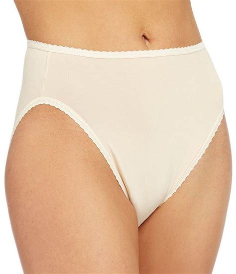 Cotillion By Cabernet Seamed To Fit Stretch Hi Cut Brief Panty Dillard S