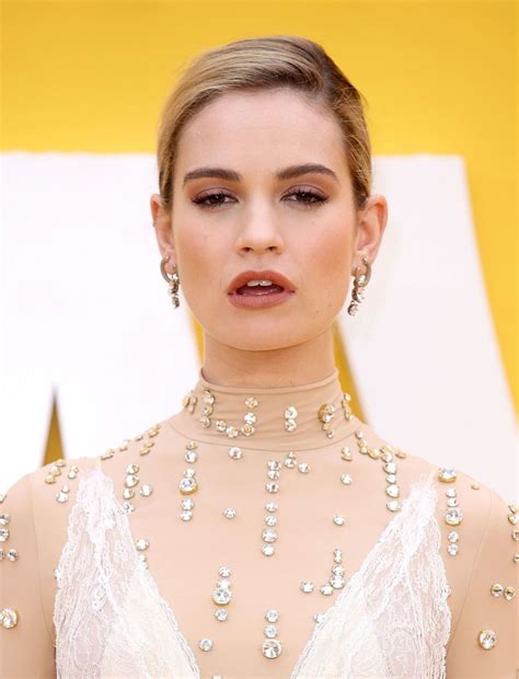 Lily james and sebastian stan are starring in an upcoming hulu series on the life of rocker tommy the first trailer for lily james and dominic west's new bbc series, the pursuit of love, has been. Lily James At Yesterday Premiere in London - Celebzz - Celebzz