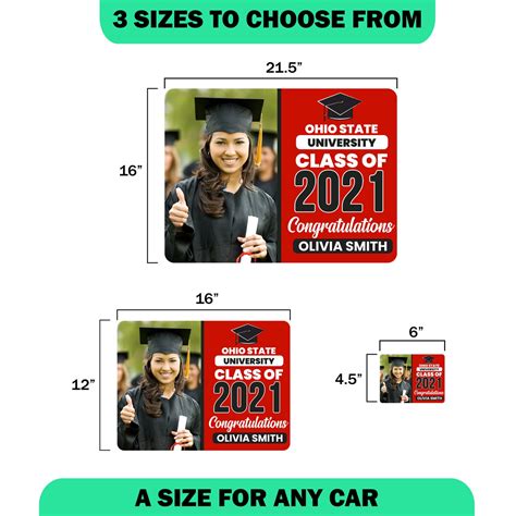 Custom Graduation Magnet Car Parade Magnets Quick Etsy
