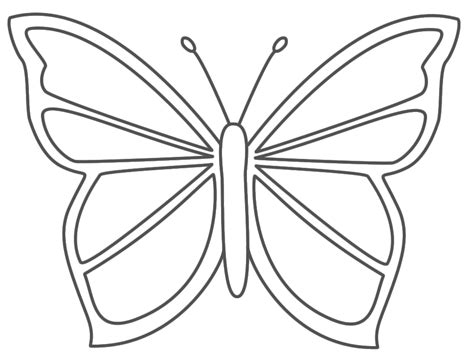 Desenhos de borboletas para colorir, especialmente meninas. Desenhos de Borboletas Para Imprimir e Colorir - Animais ...