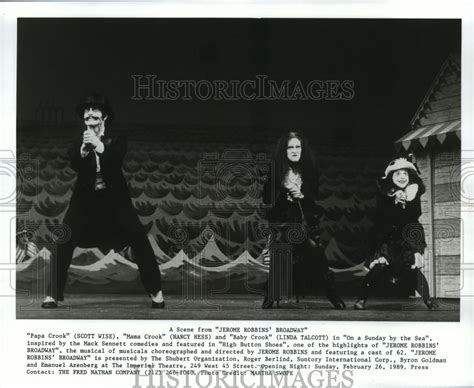 1989 Scott Wise Nancy Hess And Linda Talcott Star In Broadway