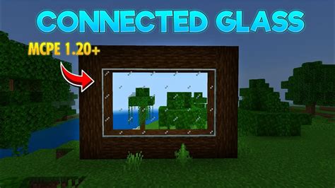 Connected Glass Texture Pack For Minecraft Pocket Edition 120