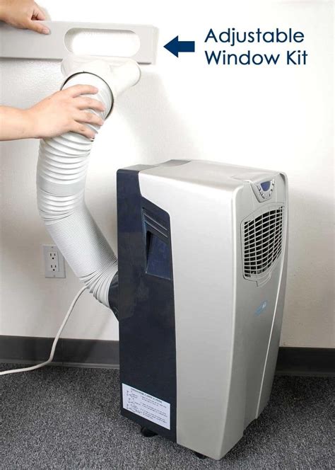 The weight of a window air conditioner is another consideration. How can I securely connect a vent hose to my portable air ...