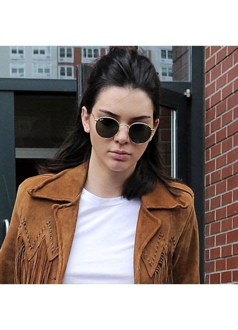 Kendall Jenner Style Metal Rounded Sunglasses Sunglasses Round Sunglasses Jenner Style