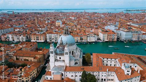 Venice When Viewed From Above Is A Mesmerizing And Unique Cityscape That Captivates The