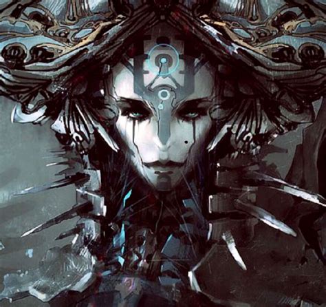 Mech Queen Cyberpunk Scifi Cyberpunk Cyberpunk Art Character