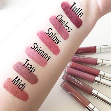 Nicole On Instagram Swatches Of The Colourpop Liquid Lipsticks I