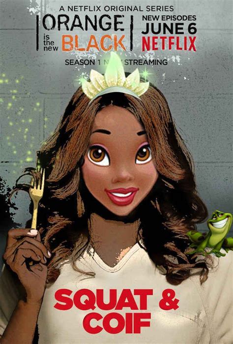 Tiana As Sophia These Disney Characters Reimagined As The Oitnb Cast Are Spot On Oitnb