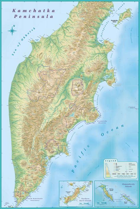 Kamchatka Peninsula Map Kamchatka Russia Map Fantasy Map Cartography
