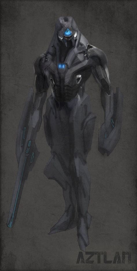 Halo 4 Forerunner By Aztlann On Deviantart Weapon Concept Art Sci