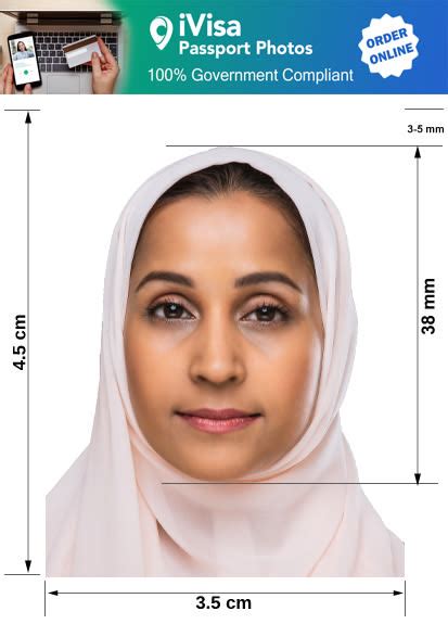 saudi arabia passport visa photo requirements and size