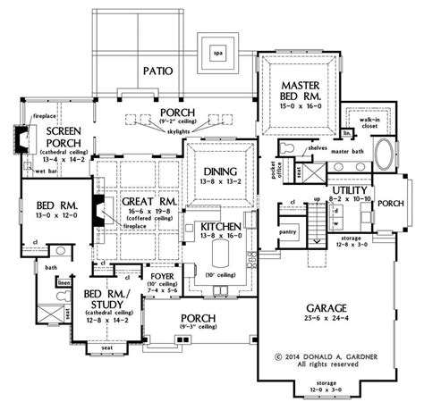 Craftsman Style House Plan 3 Beds 2 Baths 2115 Sqft Plan 929 32