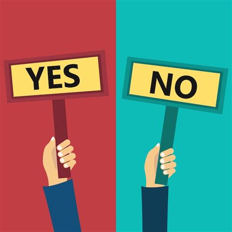 Yes No Vectors Photos And Psd Files Free Download
