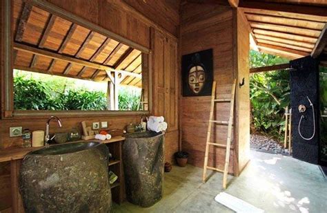 10 Stunning Balinese Outdoor Bathrooms My Cosy Retreat Villa Kayu
