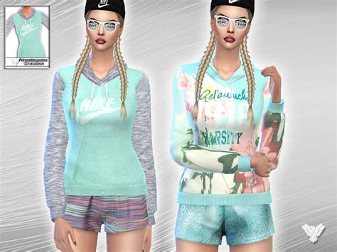 The Sims Resource Mint Nike Sports Set