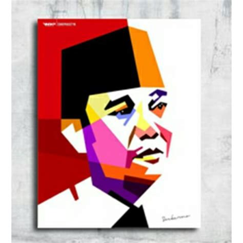 Jual Poster Bung Karno Wpap Shopee Indonesia