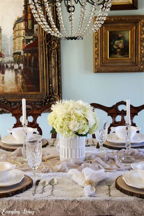 Winter White Arrangement And Tablescape Monday Morning Blooms Summer