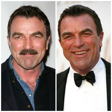 See Tom Selleck Without His Signature Mustache!