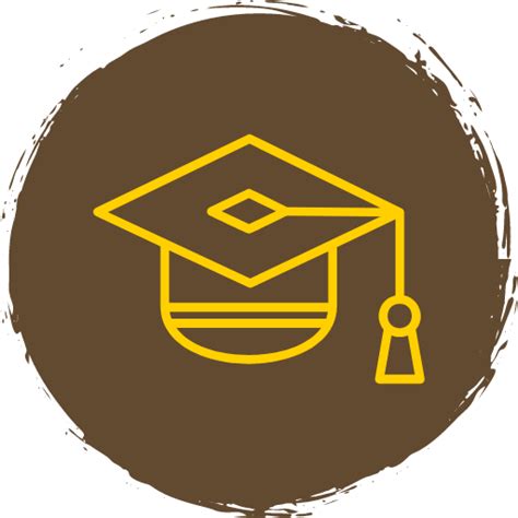 Education Icon Graduate Icon Hat Icon Learn Icon Mortarboard Icon