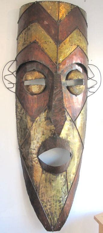 Mid Century African Mask At 1stdibs