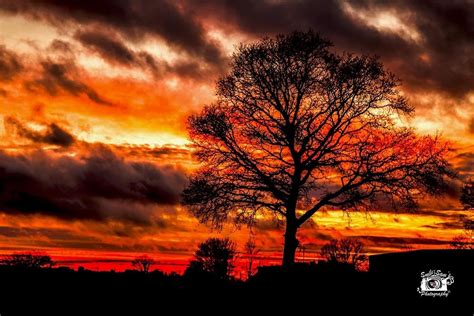 There Was A Stunning Sunset Over South Wales Last Night And People Took Some Glorious Pictures