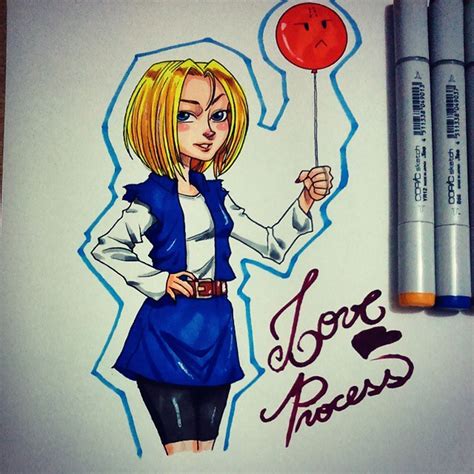 Android 18 Fan Art By Andersonnishimura On Deviantart