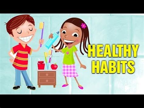 Healthy Habits - YouTube (With images) | Healthy habits for kids, Preschool learning, Healthy habits