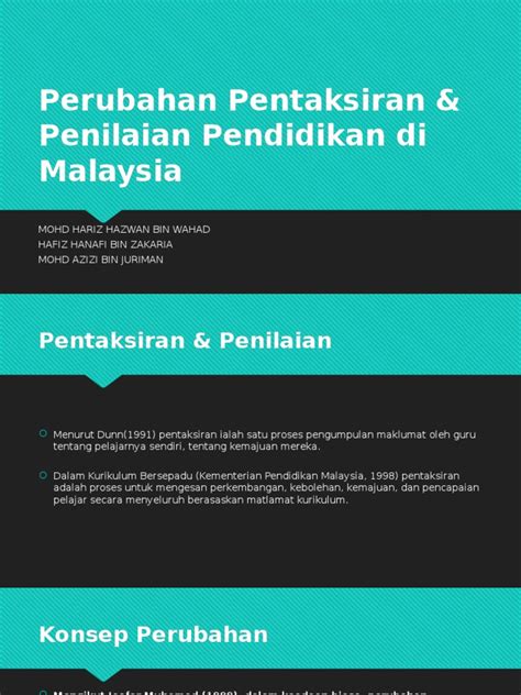 Sistem pendidikan di zaman penjajahan inggeris di tanah melayu telah memberi kesan dalam mewujudkan polarisasi kaum di tanah melayu. Perubahan Pentaksiran & Penilaian Pendidikan Di Malaysia
