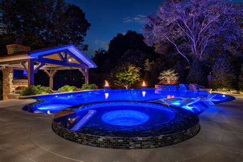 Private Oasis In Charlotte Nc Executive Swimming Pools Inc