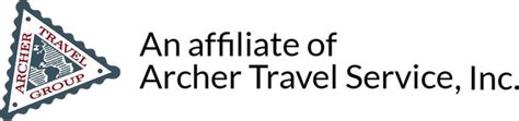Logo For Archer Travel Services Inc Service Trip Travel Logo