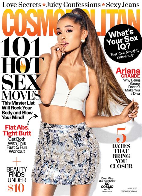 Ariana Grande Cosmopolitan Magazine April 2017 Gotceleb