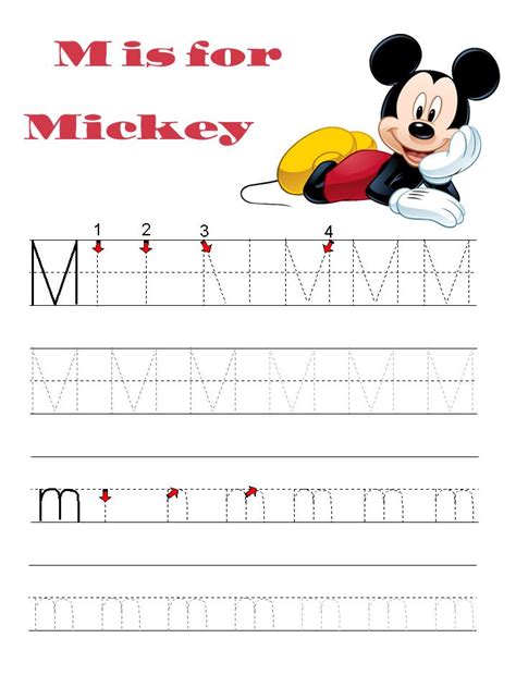 Disney Alphabet Learning Pages Disney Classroom Printable Preschool