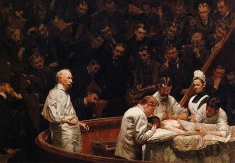 Thomas Eakins Agnew Clinic Performing A Mastectomy In The 19th