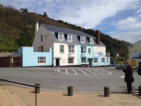 A stunning inn at the gateway to lulworth cove. View from our room - Picture of Lulworth Cove Inn, West ...