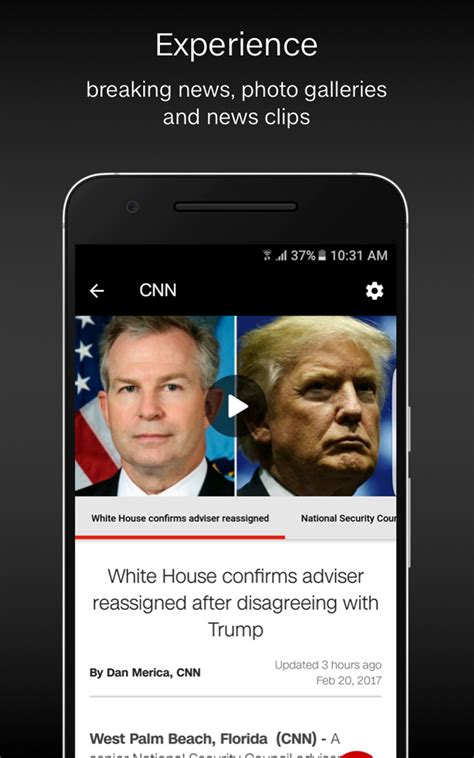 Cnn Breaking Us And World News Amazonca Appstore For Android